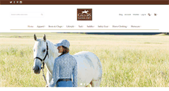 Desktop Screenshot of gallopssaddlery.com